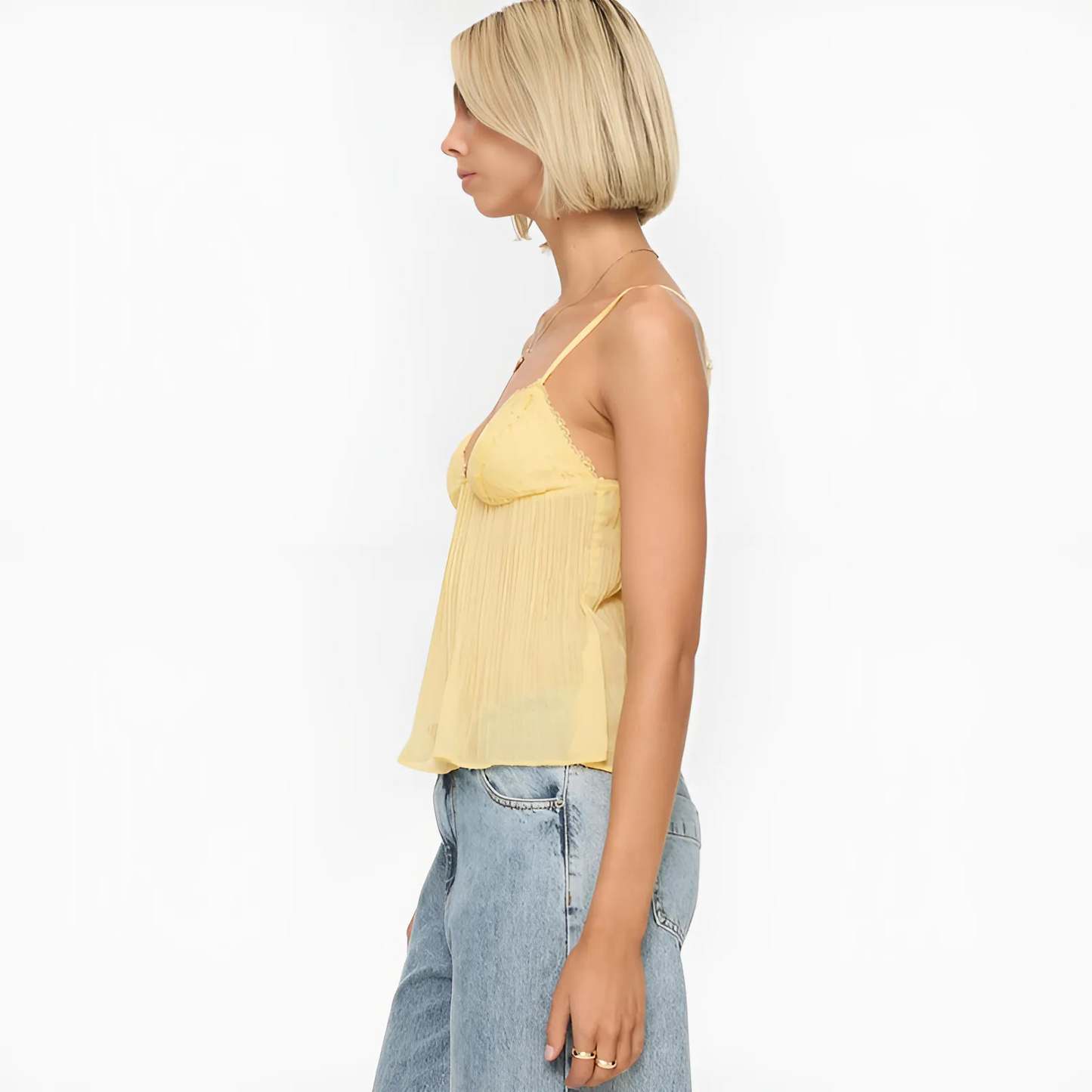 SatinEase Pleat Cami